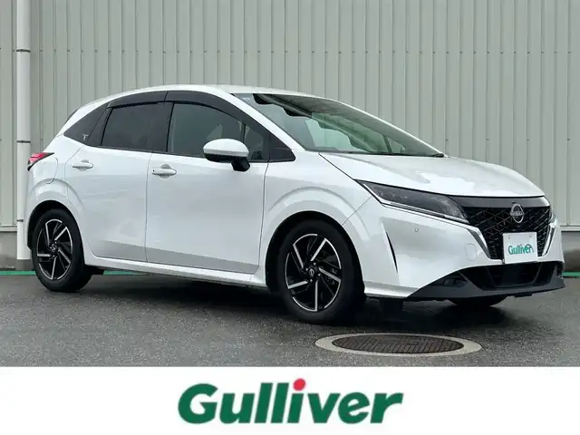 日産 ノート X 富山県 2021(令3)年 6.7万km ピュアホワイトパール 〇純正ナビ/〇フルセグTV/〇バックカメラ/〇アラウンドビューモニター/〇ETC2.0/〇ドライブレコーダー/〇電動パーキングブレーキ/〇アダプティブLEDヘッドランプ/〇フォグランプ/〇オートライト/〇オートハイビーム/〇全方位運転支援システム/・インテリジェントエマージェンシーブレーキ/・踏み間違い衝突防止アシスト/・標識検知機能/〇ステアリングスイッチ/〇インテリジェントキー