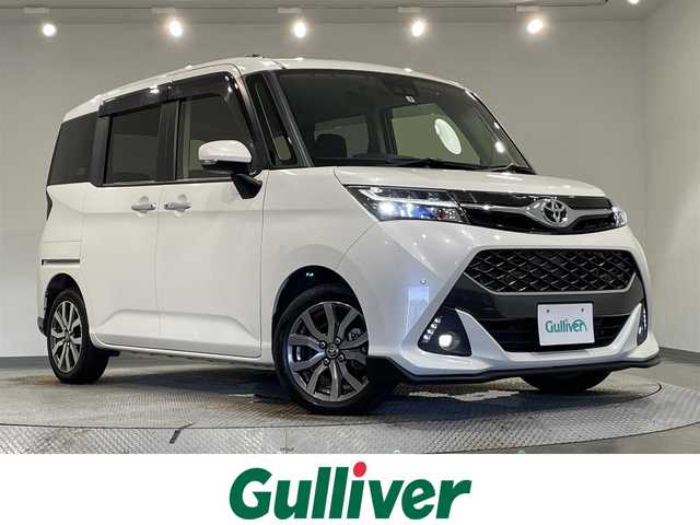 トヨタ タンク カスタムG－T 広島県 2019(令1)年 3.5万km パールホワイトⅢ 純正SDナビ（NSCN-W68)/（Bluetooth/地デジ/CD/AUX/AM/FM）/スマートアシスト　/　　-衝突軽減ブレーキ　/　　-車線逸脱警報/　　-クルーズコントロール/　　-オートハイビーム/　　-コーナーセンサー　/両側パワースライドドア/シートヒーター/ビルトインETC/ＬＥＤヘッドライト　/LEDフォグランプ/プッシュスタート/　　-スマートキー/後席サンバイザー/純正フロアマット
