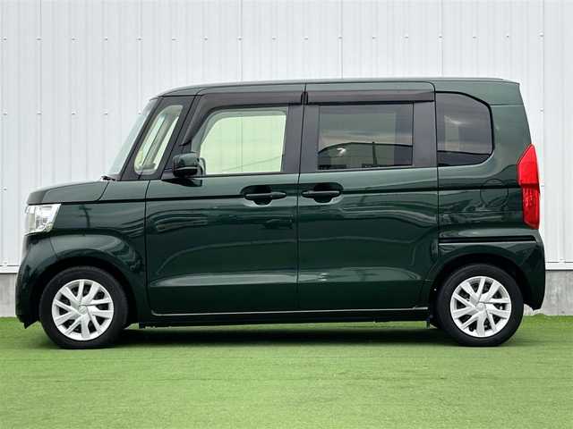 ホンダ Ｎ ＢＯＸ G L ホンダセンシング 香川県 2020(令2)年 3.4万km ブリティッシュグリーンP 登録時走行距離：34052ｋｍ/衝突被害軽減装置/純正SDナビゲーション/→フルセグTV/→CD/DVD再生/バックカメラ/ビルトインETC/シートヒーター/左側パワースライドドア/ステアリングリモコン/アダプティブクルーズコントロール/横滑り防止装置/レーンキープアシスト/スマートキー