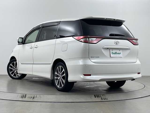 トヨタ エスティマ アエラス 埼玉県 2016(平28)年 4.3万km ホワイトパールクリスタルシャイン モデリスタエアロ/純正10インチナビ/バックカメラ/AC100V/ビルトインETC2.0/フルセグTV/Bluetooth/クルーズコントロール/ドライブレコーダー/トヨタセーフティーセンス/　・衝突軽減システム/　・レーンキープアシスト/　・オートマティックハイビーム/両側パワースライドドア/純正アルミホイール/純正フロアマット/LEDヘッドライト/ウィンカーミラー/ドアバイザー