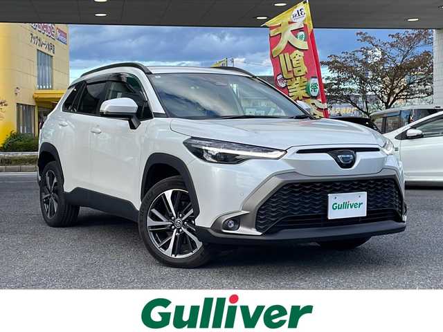 トヨタ カローラ クロス ハイブリッド Z 茨城県 2024(令6)年 1.6万km プラチナホワイトパールマイカ ワンオーナー/純正ディスプレイオーディオ/フルセグTV/Bluetooth/Mira cast/ドライブレコーダー/バックカメラ/シートヒーター/パワーシート/ETC2.0/トヨタセーフティセンス/レーダークルーズコントロール/ブラインドスポットモニター/オートマチックハイビーム/レーンキープアシスト/ステアリングスイッチ/横滑り防止装置/パワーリヤゲート/置くだけ充電/ハーフレザー/スペアキー1/新車時保証書/取扱説明書