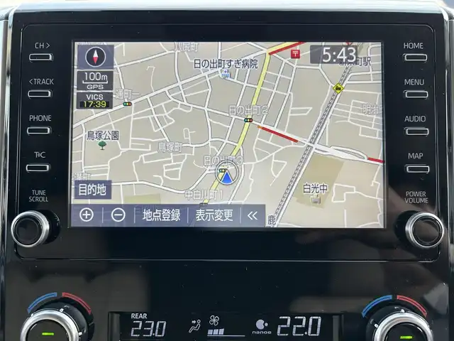 トヨタ グランエース プレミアム 福岡県 2023(令5)年 3.3万km ブラック セーフティセンス/純正フリップダウンモニター/純正8インチディスプレイオーディオ（ナビ機能付き）/CD/DVD/BT/USB/Miracast/パノラミックビューモニター/両側パワースライドドア/レーダークルーズコントロール/LEDオートライト/オートハイビーム/レザーシート/全席シートヒーター/全席パワーシート/社外17インチAW/コーナーセンサー/ブラインドスポットモニター/デジタルインナーミラー/レーンアシスト/ステアリングスイッチ/オートリトラクタブルミラー/アイドリングストップ/横滑り防止装置/サイド・カーテンエアバッグ/スマートキー/ビルトインETC2.0
