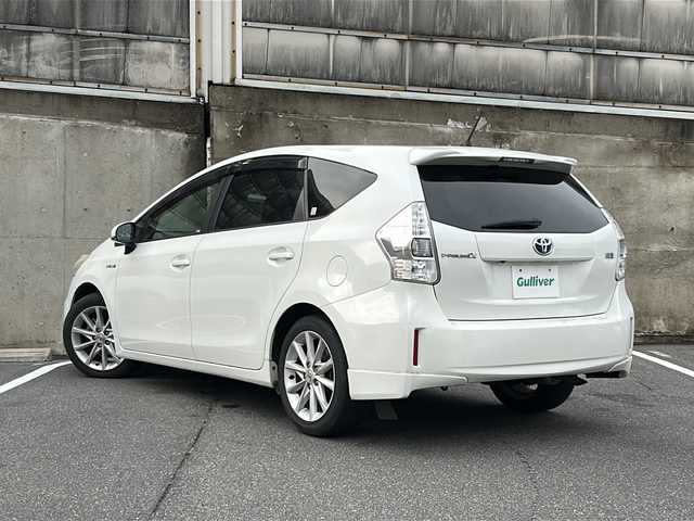 トヨタ プリウス α G ツーリングセレクション 愛知県 2011(平23)年 14.6万km ホワイトパールクリスタルシャイン 純正HDDナビ/フルセグTV・CD・DVD・SD・Bluetooth・USB/バックカメラ/クルーズコントロール/LEDヘッドライト/オートライト/フォグランプ/ビルトインETC/ステアリングスイッチ/スマートキー/プッシュスタート/電動格納ミラー/盗難防止システム/前方ドライブレコーダー/ECOモード・PWRモード/純正フロアマット/純正ドアバイザー/保証書/取扱説明書/スペアスマートキー