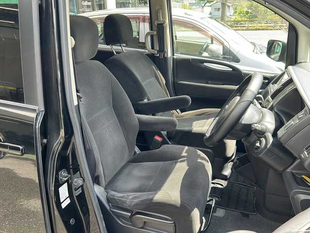 日産 セレナ 20S Vセレクション 京都府 2010(平22)年 13.5万km スーパーブラック 純正HDDナビ/バックカメラ/パワースライドドア/スマートキー/HIDヘッドライト/ETC/革巻きステアリング