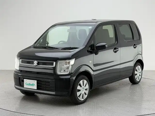 スズキ ワゴンＲ FA 兵庫県 2021(令3)年 3.8万km ブルーイッシュブラックパール3 純正CDオーディオ/ヘッドライトレベライザー/横滑り防止装置/純正フロアマット/キーレスキー/ベンチシート