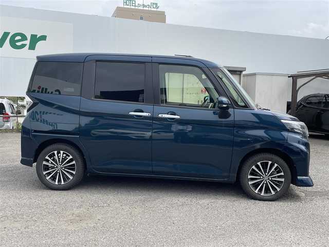 トヨタ ルーミー カスタムG－T 福島県 2022(令4)年 2.6万km レーザーブルークリスタルシャイン 両側パワースライドドア /純正デイスプレイオーデイオ/全周囲カメラ/フルセグテレビ/Bluetooth接続/ビルトインETC2.0/クルーズコントロール/前後ドライブレコーダー/純正15インチAW/LEDヘッドライト/フォグランプ/アイドリングストップ/スマートキー/保証書/取説書/法人ワンオーナー