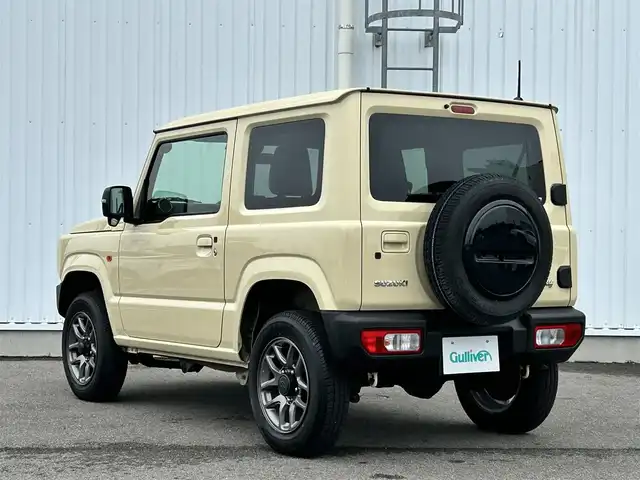 スズキ ジムニー XC 愛媛県 2020(令2)年 3.4万km シフォンアイボリーM ５速ＭＴ/社外ＳＤナビ/４ＷＤ/スマートキー/ＬＥＤオートライト/オートマチックハイビーム/レーンキープアシスト/Ｂｌｕｅｔｏｏｔｈ/純正１６ＡＷ/クルーズコントロール/ダウンヒルアシスト/衝突被害軽減システム/横滑り防止装置/純正フロアマット/シートヒーター有/D+N席/USB入力端子/パワーウインドウ/パワーステアリング