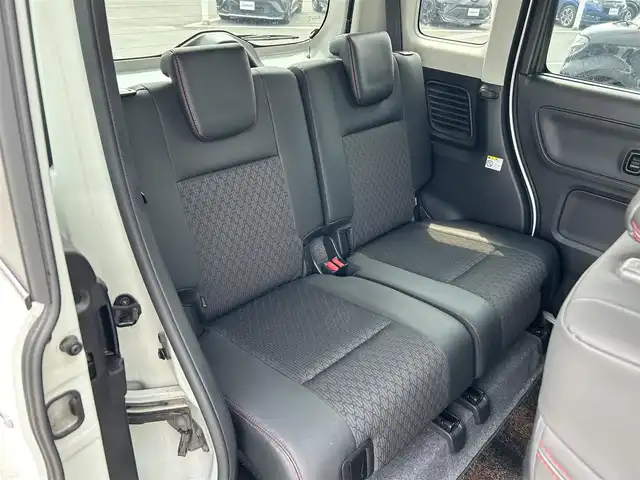 スズキ スペーシア カスタム HYBRID XS 奈良県 2018(平30)年 3.8万km ピュアホワイトP ８インチ社外ナビ　/フルセグテレビ　/Ｂｌｕｅｔｏｏｔｈ　/ビルトインＥＴＣ　/両側パワースライドドア　/ハーフレザーシート　/シートヒーター　/スペアキー　/ヘッドアップディスプレイ/コーナーセンサー　/スリムサーキュレーター/フォグランプ