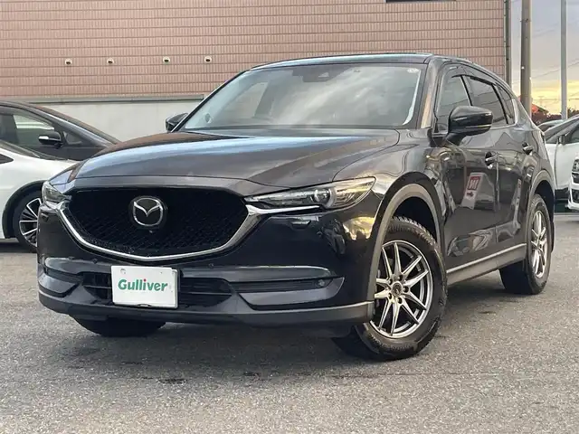 マツダ ＣＸ－５ XD Lパッケージ 群馬県 2019(平31)年 6.6万km ジェットブラックマイカ ワンオーナー/純正メモリナビ、地デジ、Bluetooth/純正CD、DVDプレーヤー/バックカメラ/アラウンドビューモニター/レーダークルーズコントロール/ブラインドスポットモニター/ウインカーミラー/革巻きステア/ドアバイザー/黒レザーシート/前席パワーシート、シートヒーター/ETC/LEDヘッドライト/パワーバックドア/ヘッドアップディスプレイ/純正ドライブレコーダー（前方録画）/BOSEサウンドシステム/コーナーセンサー（前後）/スマートキー×２/保証書、取説