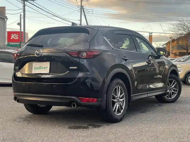 マツダ ＣＸ－５ XD Lパッケージ 群馬県 2019(平31)年 6.6万km ジェットブラックマイカ ワンオーナー/純正メモリナビ、地デジ、Bluetooth/純正CD、DVDプレーヤー/バックカメラ/アラウンドビューモニター/レーダークルーズコントロール/ブラインドスポットモニター/ウインカーミラー/革巻きステア/ドアバイザー/黒レザーシート/前席パワーシート、シートヒーター/ETC/LEDヘッドライト/パワーバックドア/ヘッドアップディスプレイ/純正ドライブレコーダー（前方録画）/BOSEサウンドシステム/コーナーセンサー（前後）/スマートキー×２/保証書、取説