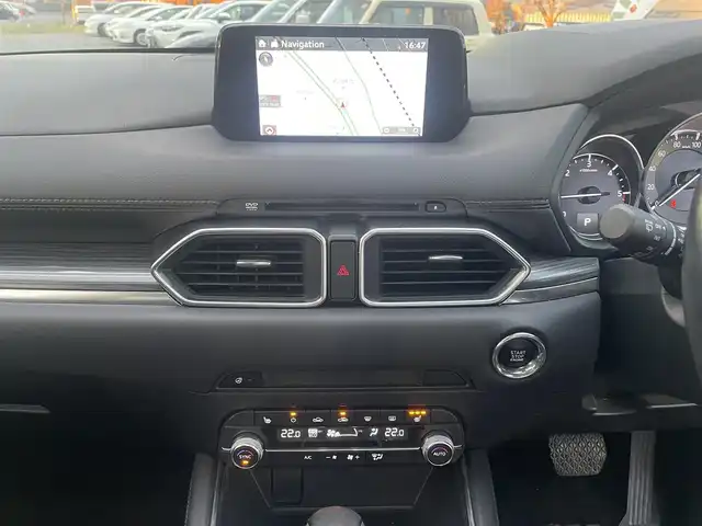 マツダ ＣＸ－５ XD Lパッケージ 群馬県 2019(平31)年 6.6万km ジェットブラックマイカ ワンオーナー/純正メモリナビ、地デジ、Bluetooth/純正CD、DVDプレーヤー/バックカメラ/アラウンドビューモニター/レーダークルーズコントロール/ブラインドスポットモニター/ウインカーミラー/革巻きステア/ドアバイザー/黒レザーシート/前席パワーシート、シートヒーター/ETC/LEDヘッドライト/パワーバックドア/ヘッドアップディスプレイ/純正ドライブレコーダー（前方録画）/BOSEサウンドシステム/コーナーセンサー（前後）/スマートキー×２/保証書、取説