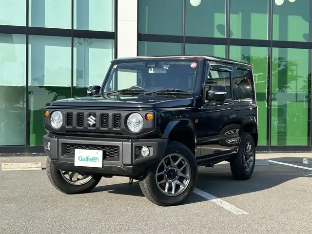 スズキ ジムニー XC 和歌山県 2021(令3)年 2.4万km ブルーイッシュブラックパール3 社外ナビ（AVIC-RZ９０２ZP)/フルセグTV/BT/CD/DVD/SD/バックカメラ/衝突被害軽減ブレーキ/レーンキープアシスト/横滑り防止/オートライト/クルーズコントロール/ダウンヒルアシスト/前後ドライブレコーダー/ETC/前席シートヒーター/レザー調シートカバー/LEDヘッドライト/フォグランプ/ヘッドライトウォッシャー/純正16インチアルミ/プッシュスタート