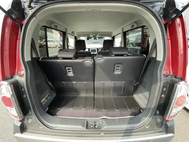 スズキ ハスラー G 滋賀県 2015(平27)年 6.3万km フェニックスレッドパール/ブルーイッシュブラックパール 禁煙車/社外ナビ/（エンジン付けても起動せず）/前後ドライブレコーダー/ETC/衝突被害軽減システム/D席シートヒーター/シートリフター/ヘッドライトレベライザー/純正アルミホイール/純正ドアバイザー/社外フロアマット/スマートキー/アイドリングストップ/オートリトラーミラー