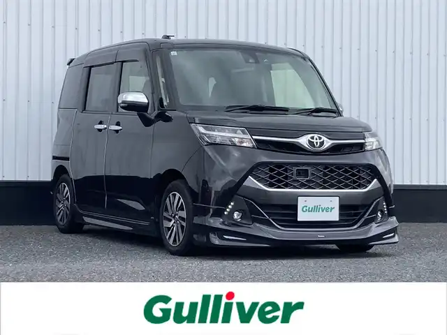 トヨタ タンク カスタムG S 千葉県 2018(平30)年 3.6万km ブラックマイカメタリック 純正9インチナビ/(フルセグTV/BT/CD/DVD/FM/AM)/モデリスタエアロ/バックカメラ/衝突被害軽減システム/車線逸脱警報/クルーズコントロール/両側パワースライドドア/横滑り防止装置/ビルトインETC/ドライブレコーダー/アイドリングストップ/LEDヘッドライト/フォグランプ/オートライト/ウィンカーミラー/電動格納ミラー/純正14インチAW/シートヒーター/シートリフター/プッシュスタート/スマートキー/フロアマット/ドアバイザー/取扱説明書/保証書