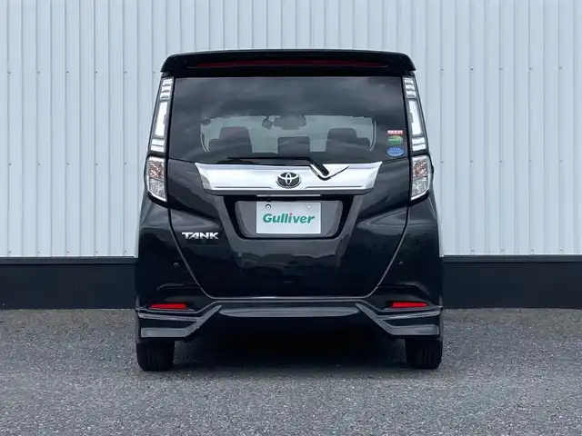 トヨタ タンク カスタムG S 千葉県 2018(平30)年 3.6万km ブラックマイカメタリック 純正9インチナビ/(フルセグTV/BT/CD/DVD/FM/AM)/モデリスタエアロ/バックカメラ/衝突被害軽減システム/車線逸脱警報/クルーズコントロール/両側パワースライドドア/横滑り防止装置/ビルトインETC/ドライブレコーダー/アイドリングストップ/LEDヘッドライト/フォグランプ/オートライト/ウィンカーミラー/電動格納ミラー/純正14インチAW/シートヒーター/シートリフター/プッシュスタート/スマートキー/フロアマット/ドアバイザー/取扱説明書/保証書