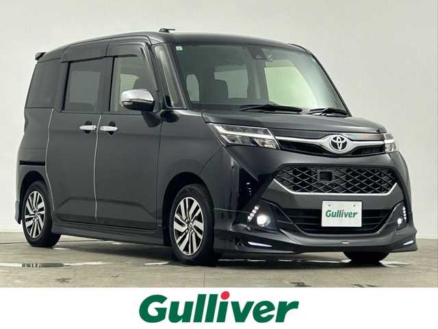トヨタ タンク カスタムG S 千葉県 2018(平30)年 3.6万km ブラックマイカメタリック モデリスタエアロ/スマートアシスト/・衝突軽減ブレーキ/・先行車発進/・車線逸脱警報/純正9インチSDナビ/フルセグTV　BT　CD　DVD/バックカメラ/両側パワースライドドア/クルーズコントロール/シートヒーター/ビルトインETC/LEDヘッドライト/純正14インチアルミホイール/革巻きステアリング/フォグランプ/ウィンカーミラー/プッシュスタート/スマートキー/フロアマット/ドアバイザー