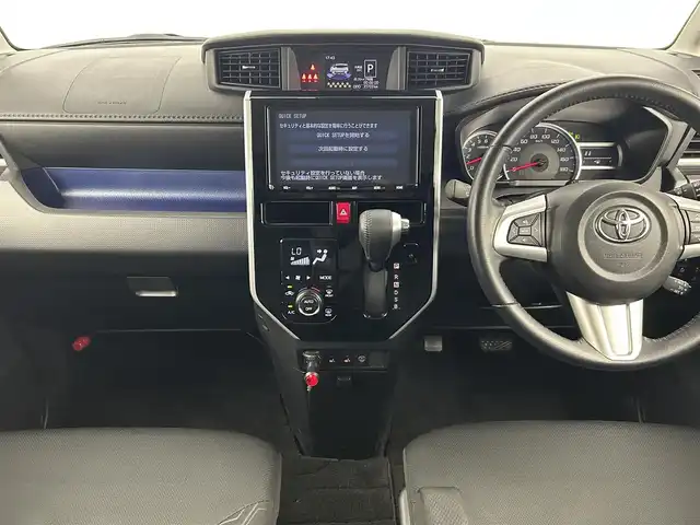 トヨタ タンク カスタムG S 千葉県 2018(平30)年 3.6万km ブラックマイカメタリック モデリスタエアロ/スマートアシスト/・衝突軽減ブレーキ/・先行車発進/・車線逸脱警報/純正9インチSDナビ/フルセグTV　BT　CD　DVD/バックカメラ/両側パワースライドドア/クルーズコントロール/シートヒーター/ビルトインETC/LEDヘッドライト/純正14インチアルミホイール/革巻きステアリング/フォグランプ/ウィンカーミラー/プッシュスタート/スマートキー/フロアマット/ドアバイザー