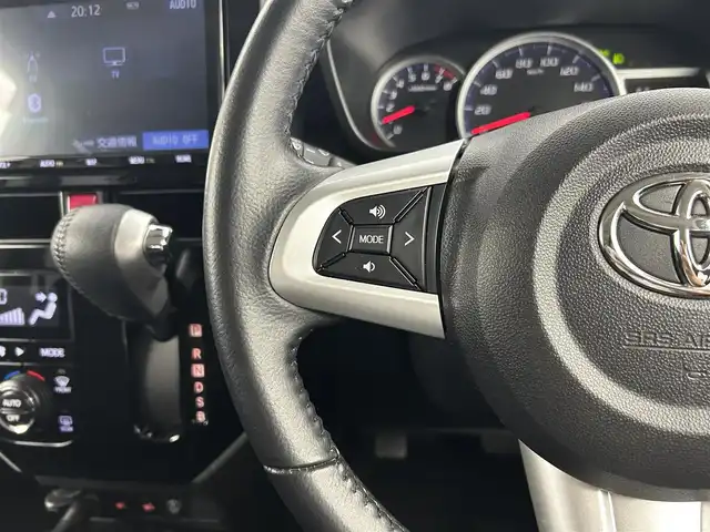 トヨタ タンク カスタムG S 千葉県 2018(平30)年 3.6万km ブラックマイカメタリック モデリスタエアロ/スマートアシスト/・衝突軽減ブレーキ/・先行車発進/・車線逸脱警報/純正9インチSDナビ/フルセグTV　BT　CD　DVD/バックカメラ/両側パワースライドドア/クルーズコントロール/シートヒーター/ビルトインETC/LEDヘッドライト/純正14インチアルミホイール/革巻きステアリング/フォグランプ/ウィンカーミラー/プッシュスタート/スマートキー/フロアマット/ドアバイザー