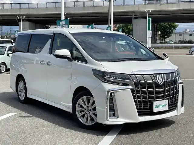 トヨタ アルファード S 石川県 2018(平30)年 6.8万km ホワイトパールクリスタルシャイン ワンオーナー/純正10型ナビ /フルセグTV /バックカメラ /フリップダウンモニター /LEDヘッドライト /ETC /レーダークルーズ /トヨタセーフティセンス /純正アルミホイール /スマートキー /プッシュスタート /電動ミラー /デジタルミラー /ドライブレコーダー/レーンキープアシスト /オートエアコン