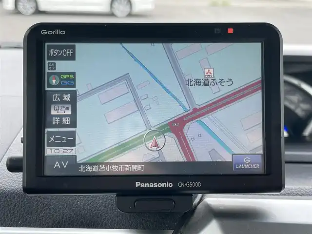 ダイハツ ウェイク G ターボ SA Ⅱ 道央・札幌 2017(平29)年 14.8万km オフビートカーキM ワンオーナー/４WD/寒冷地仕様/社外ポータブルナビ/CD/DVD/BT/スマートアシストIII/衝突被害軽減ブレーキ/横滑り防止装置/バックカメラ/盗難防止装置/アイドリングストップ/両側パワースライドドア/D席シートヒーター/ステアリングリモコン/革巻きステアリング/プッシュスタート/スマートキー/LEDヘッドライト/オートライト/フォグランプ/電動格納ミラー/純正フロアマット/スペアキー/AW付冬タイヤ積込/155/65/R14/2023年/山8mm