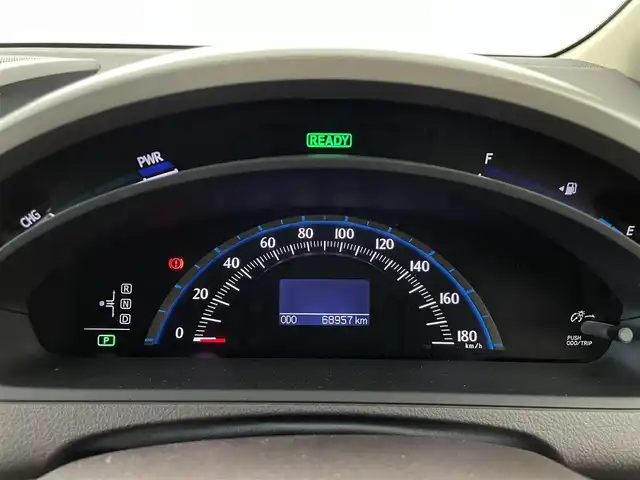 トヨタ ＳＡＩ G 群馬県 2010(平22)年 6.9万km ブラック レザーシート（合皮）/シートヒーター/パワーシート/シートポジションメモリー/純正マーカーナビ/ＣＤ/ＤＶＤ/ＭＳＶ（ＨＤＤ）/ＭＤ/ＡＵＸ/フルセグＴＶ/LEDヘッドライト/オートライト/Fフォグ/ステアリングリモコン/クルーズコントロール/ビルトインETC/カーテンエアバック/純正フロアマット/純正アルミホイール/スマートキー/アイドリングストップ/パワーウィンドウ/禁煙車