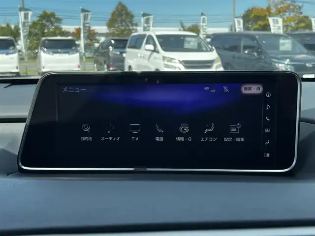 レクサス ＲＸ 450h Fスポーツ 道央・札幌 2017(平29)年 8万km ホワイトノーヴァガラスフレーク ４WD/純正メーカーOPナビ/AM/FM/BT/フルセグ/衝突被害軽減ブレーキ/横滑り防止装置/レーダークルーズコントロール/レーンキープアシスト/クリアランスソナー/バックカメラ/アラウンドビューモニター/ブラインドスポットモニター/ビルトインETC/アイドリングストップ/ECOMODE/SPORTMODE/パワーバックドア/メモリーシート/前席シートヒーター/前席エアシート/レザーシート/革巻きステアリング/ステアリングリモコン/パドルシフト/ハンドルヒーター/AC100V/電動パーキング/ブレーキホールド/自動防眩ミラー/MTモード付AT/プッシュスタート/スマートキー/LEDヘッドライト/フォグランプ/電動格納ミラー/ヒーテッドドアミラー/ウィンカーミラー/純正フロアマット/ドアバイザー/純正AW付冬タイヤ積込み/235/55/R20/2024年/山5mm