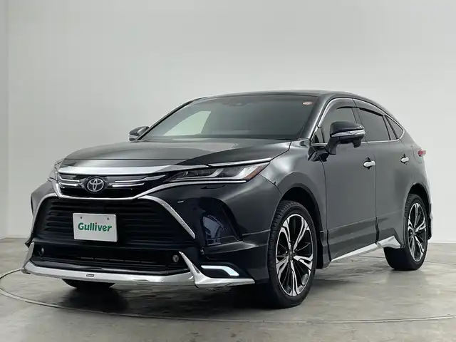 トヨタ ハリアー ハイブリッド Z レザーパッケージ 群馬県 2022(令4)年 4.8万km プレシャスブラックパール 純正１２．３インチナビ/調光パノラマルーフ/JBLプレミアサウンド/モデリスタエアロ/パノラミックビューモニター/ブラインドスポットモニター/アダプティブクルーズコントロール/パワーバックドア/シートベンチレーション/シートヒーター/パワーシート/前後ドライブレコーダー/ETC2.0/クリアランスソナー/社外２０インチAW/禁煙車
