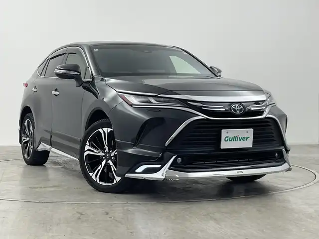 トヨタ ハリアー ハイブリッド Z レザーパッケージ 群馬県 2022(令4)年 4.8万km プレシャスブラックパール 純正１２．３インチナビ/調光パノラマルーフ/JBLプレミアサウンド/モデリスタエアロ/パノラミックビューモニター/ブラインドスポットモニター/アダプティブクルーズコントロール/パワーバックドア/シートベンチレーション/シートヒーター/パワーシート/前後ドライブレコーダー/ETC2.0/クリアランスソナー/社外２０インチAW/禁煙車