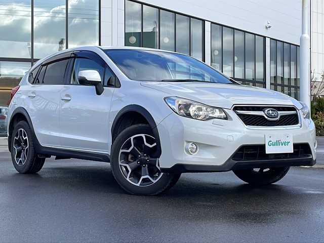 スバル インプレッサ ＸＶ 2．0i－L アイサイト 青森県 2013(平25)年 6.7万km サテンホワイトパール ・4WD/・アイサイト/・衝突軽減ブレーキ/・レーダークルーズコントロール/・レーンキープアシスト/・社外ナビ/・Bluetooth/・フルセグ/・ドライブレコーダー/・バックカメラ/・ETC/・プッシュスタート/・スマートキー/・純正17AW/・純正LEDヘッドライト/・純正フォグ/・パドルシフト/・パワーシート