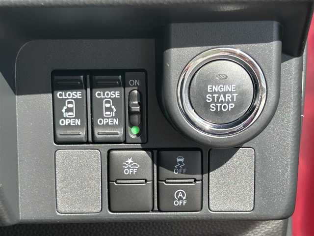 スバル ジャスティ カスタムRS スマートアシスト 群馬県 2018(平30)年 4.5万km マゼンタベリーマイカM 社外メモリナビ（AVIC-MRZ099W）/　CD/DVD/BTオーディオ/フルセグTV/スマートアシストII/・衝突回避支援ブレーキ機能/・衝突警報機能（対車両/歩行者）/・車線逸脱警報機能/・誤発進抑制制御機能/・先行車発進お知らせ機能/パノラミックビューモニター/クルーズコントロール/両側パワースライドドア/シートヒーター（運転席、助手席）/社外ドラレコ前後/コーナーセンサー（リヤのみ）/アイドリングストップ/ビルトインETC/LEDヘッドライト/純正フロアマット/プッシュスタート/アイドリングストップ/オートライト/電動格納ミラー/純正アルミホイールのみ車載/保証書/取扱説明書