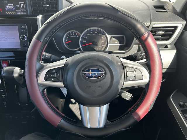 スバル ジャスティ カスタムRS スマートアシスト 群馬県 2018(平30)年 4.5万km マゼンタベリーマイカM 社外メモリナビ（AVIC-MRZ099W）/　CD/DVD/BTオーディオ/フルセグTV/スマートアシストII/・衝突回避支援ブレーキ機能/・衝突警報機能（対車両/歩行者）/・車線逸脱警報機能/・誤発進抑制制御機能/・先行車発進お知らせ機能/パノラミックビューモニター/クルーズコントロール/両側パワースライドドア/シートヒーター（運転席、助手席）/社外ドラレコ前後/コーナーセンサー（リヤのみ）/アイドリングストップ/ビルトインETC/LEDヘッドライト/純正フロアマット/プッシュスタート/アイドリングストップ/オートライト/電動格納ミラー/純正アルミホイールのみ車載/保証書/取扱説明書