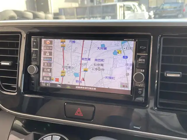 日産 デイズ ルークス HWS X Vセレクション 滋賀県 2018(平30)年 2.2万km ピンクゴールドM 純正ナビ/（CD/DVD/SD/Bluetooth/AUX/フルセグTV）/アラウンドビューモニター/前後ドライブレコーダー/両側電動スライドドア/エマージェンシーブレーキ/車線逸脱警報/ハーフレザーシート/LEDヘッドライト/フォグランプ/オートヘッドライト/オートマチックハイビーム/革巻きステアリング/ステアリングリモコン/リアサーキュレーター/リアロールサンシェイド/純正アルミホイール/純正フロアマット/スペアキー/オートリトラーミラー