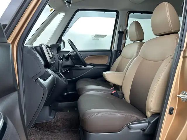 日産 デイズ ルークス HWS X Vセレクション 愛知県 2018(平30)年 2.2万km ピンクゴールドM 禁煙車/純正7インチナビ/（CD/DVD/SD/Bluetooth/AUX/フルセグTV）/全方位カメラ/衝突軽減ブレーキ/レーンキープアシスト/オートマチックハイビーム/前後ドライブレコーダー/ハーフレザーシート/両側パワースライドドア/アイドリングストップ/純正15インチアルミホイール/純正フロアマット/スマートキー/プッシュスタート/横滑り防止装置/LＥＤヘッドライト/オートライト/フロントフォグランプ/電動格納ミラー