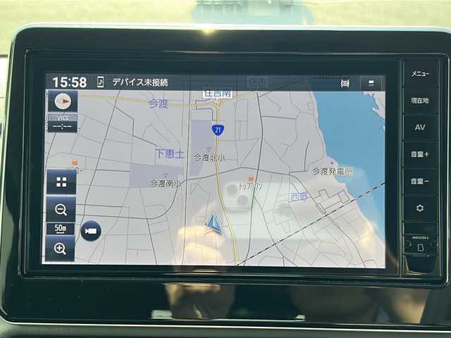 日産 ルークス ハイウェイスター X 岐阜県 2023(令5)年 0.8万km オーシャンブルーP 登録時走行距離　7549km/純正９型ナビ/全包囲カメラ/バックカメラ/両側パワースライド/エマージェンシーブレーキ/純正アルミホイール/前後ドライブレコーダー/社外フロアマット/スマートキー/スペアキー１本/プッシュスタート/ＬＥＤヘッドライト/オートライト