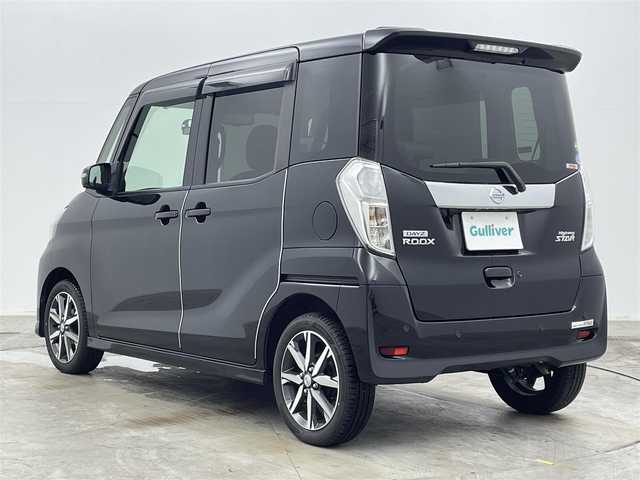 日産 デイズ ルークス HWS X Vセレクション 岡山県 2018(平30)年 6.1万km ブラック 純正ナビ(MM318D-W)/【ナビ/フルセグ/Bluetooth/DVD/AUX】	/アラウンドビューモニター/オートハイビーム	/LEDヘッドライト（AUTO機能付き）	/ETC		/エマージェンシーブレーキ	/車線逸脱防止システム	/横滑り防止装置/踏み間違い防止	/社外ドライブレコーダー（前後）	/純正15インチアルミ	/コーナーセンサー（前後）	/純正フロアマット	/ステアリングスイッチ	/ISOFIX/後席サンシェイド/後席サーキュレーター/チルトステアリング/シートリフター/シートバックテーブル/ウィンカーミラー/ドアバイザー	/プッシュスタート