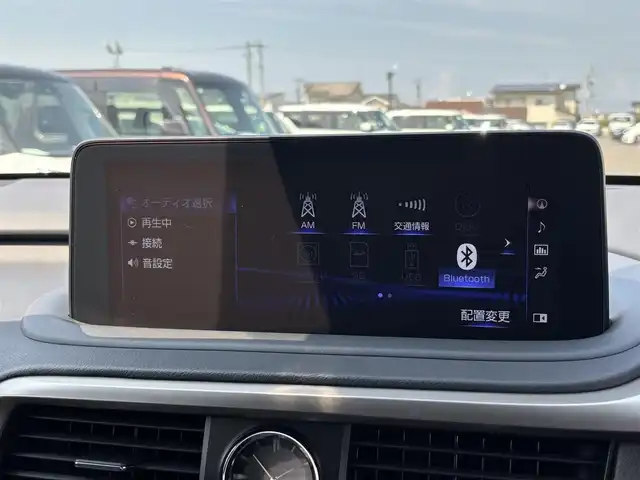 レクサス ＲＸ 300 Fスポーツ 大分県 2019(令1)年 2.9万km ブラック ・純正ナビ(BT/CD/DVD/SD/AUX/USB/Miracast)/・全方位カメラ/・フルセグテレビ/・ムーンルーフ/・ヘッドアップディスプレイ/・テレビキャンセラー/・AC100V/・レーダークルーズコントロール/・ドライブレコーダー/・ETC 2.0/・プリクラッシュセーフティ/・ブラインドスポットモニター/・パドルシフト/・ステアリングリモコン/・ステアリングヒーター/・パワーシート/・シートメモリー/・シートヒーター/・シートクーラー/・ブレーキホールド/・電動リアゲート/・スマートキー/・プッシュスタートボタン/・純正アルミホイール