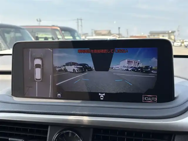 レクサス ＲＸ 300 Fスポーツ 大分県 2019(令1)年 2.9万km ブラック ・純正ナビ(BT/CD/DVD/SD/AUX/USB/Miracast)/・全方位カメラ/・フルセグテレビ/・ムーンルーフ/・ヘッドアップディスプレイ/・テレビキャンセラー/・AC100V/・レーダークルーズコントロール/・ドライブレコーダー/・ETC 2.0/・プリクラッシュセーフティ/・ブラインドスポットモニター/・パドルシフト/・ステアリングリモコン/・ステアリングヒーター/・パワーシート/・シートメモリー/・シートヒーター/・シートクーラー/・ブレーキホールド/・電動リアゲート/・スマートキー/・プッシュスタートボタン/・純正アルミホイール