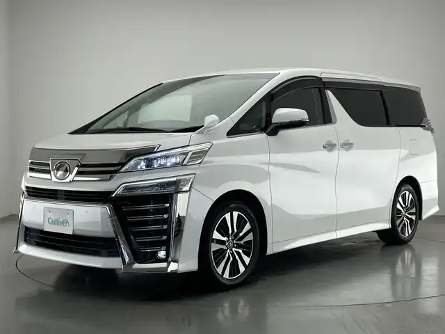 トヨタ ヴェルファイア Z Gエディション 愛知県 2018(平30)年 2.3万km ホワイトパールクリスタルシャイン 純正１０型ナビ　純正後席モニター　禁煙車　バックカメラ　三眼ＬＥＤライト　ＡＣ１００Ｖ電源　黒革　シートヒーター　エアシート　電動リアゲート　両側パワスラ　セーフティセンス　衝突軽減装置　追従クルコン
