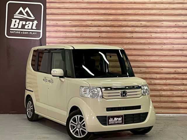 ホンダ Ｎ ＢＯＸ G SSパッケージ 福島県 2013(平25)年 4万km ヒダマリアイボリーパール AIS検査済み/【2508039554】/カロッツェリア SDナビ/ワンセグ/両側パワースライドドア/ETC/スマートキー/プッシュスタート/ウィンカーミラー