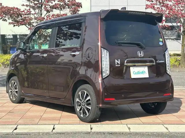ホンダ Ｎ ＷＧＮ カスタム L ホンダセンシング 福島県 2021(令3)年 3.4万km プレミアムアガットブラウンP 純正ナビ/【フルセグTV/FM・AM/BT/CD】/衝突被害軽減システム/アイドリングストップ/クルーズコントロール/バックカメラ/ETC/ドライブレコーダー/LEDオートライト/レーンキープアシスト/電格ミラー/横滑り防止/盗難防止/ステアリングスイッチ/プッシュスタート/スペアキー/純正アルミホイール