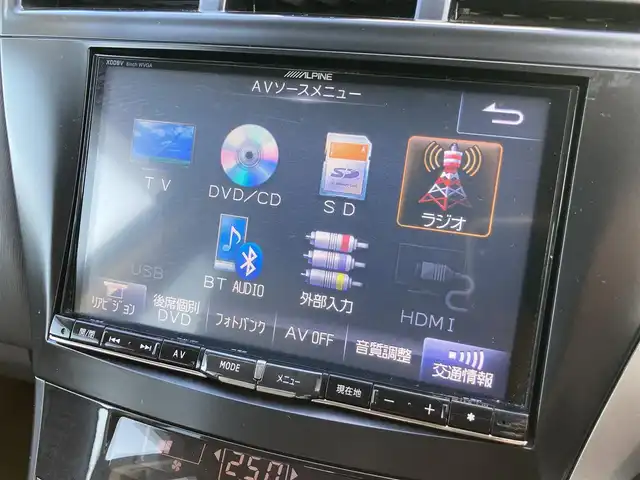 トヨタ プリウス α S ツーリングセレクション 静岡県 2014(平26)年 7.1万km ホワイトパールクリスタルシャイン ALPINE製8インチナビ(X008V)/　AM FM CD DVD Bluetooth SD/フルセグTV/LEDオートヘッドランプ/ヘッドライトウォッシャー/ステアリングスイッチ/純正17インチアルミホイール/スマートキー2本/パーキングアシスト/フロントフォグランプ/ワンオーナー/ビルトインETC/バックモニター