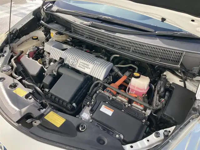 トヨタ プリウス α S ツーリングセレクション 静岡県 2014(平26)年 7.1万km ホワイトパールクリスタルシャイン ALPINE製8インチナビ(X008V)/　AM FM CD DVD Bluetooth SD/フルセグTV/LEDオートヘッドランプ/ヘッドライトウォッシャー/ステアリングスイッチ/純正17インチアルミホイール/スマートキー2本/パーキングアシスト/フロントフォグランプ/ワンオーナー/ビルトインETC/バックモニター