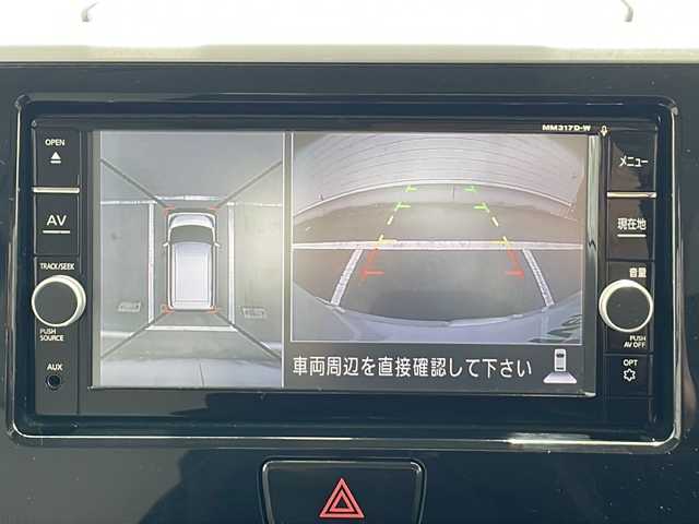 日産 デイズ ルークス X 静岡県 2018(平30)年 1.1万km ホワイトパール プッシュスタート/スマートキー/純正ナビ/　フルセグTV/MSV/BTオーディオ/DVD/全方位カメラ/ドライブレコーダー/純正マット/衝突軽減ブレーキ/サイドエアバック