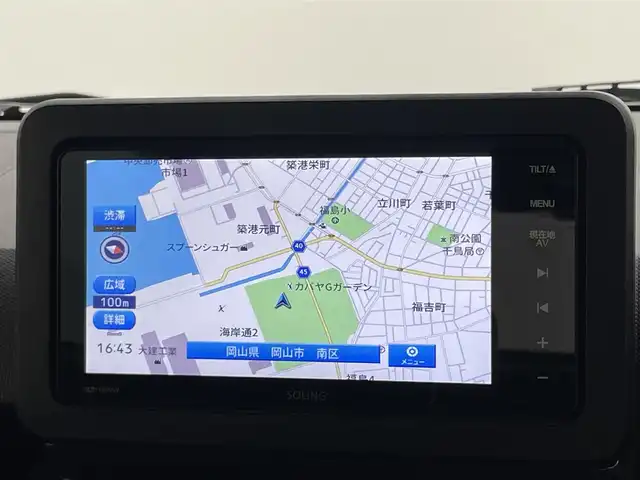 ダイハツ タフト X 岡山県 2020(令2)年 5.9万km フォレストカーキメタリック 社外SDナビ/（AMFM/BT/CD)/バックカメラ/ガラスルーフ/ETC/オートライト/LEDヘッドライト/コーナーセンサー/アイドリングストップ/社外シートカバー/サイド＆カーテンSRS/ISOFIX/チルトステアリング/D席シートリフター