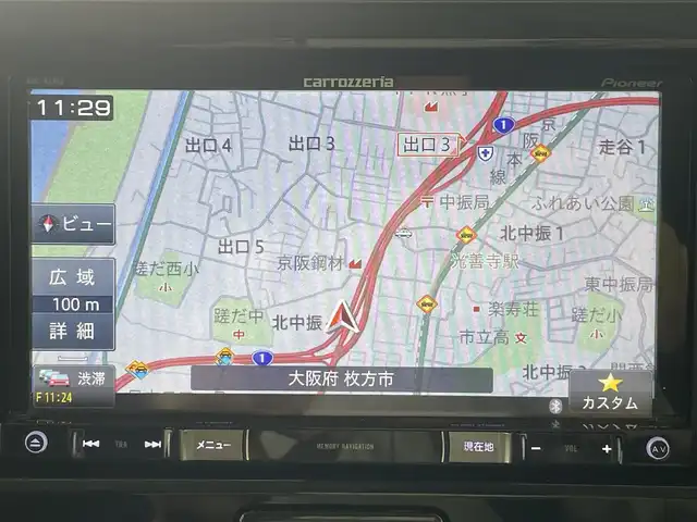 日産 デイズ ルークス ハイウェイスターX 大阪府 2018(平30)年 2.9万km ブラック 先進安全技術/・インテリジェントエマージェンシーブレーキ/・踏み間違い衝突防止システム/・車線逸脱警報システム/・オートハイビーム/カロッチェリア製ナビ/　　 CD/DVD/BT/TV/アラウンドビューモニター/片側パワースライドドア/LEDヘッドライト/革巻きステアリング/純正14インチアルミホイール/フロアマット/ETC/アイドリングストップ/エンジンプッシュスタート/スマートキー