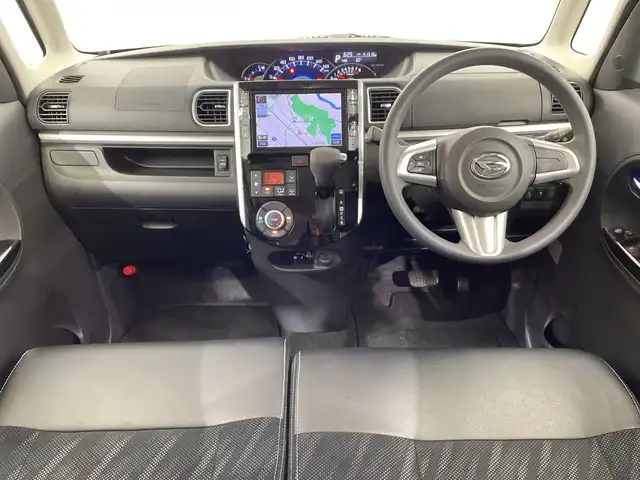 ダイハツ タント カスタム X SA 栃木県 2015(平27)年 4.2万km ナイトシャドーパープルクリスタルM ワンオーナー/禁煙車/純正ナビ(NSZH-W65DB)/(フルセグTV・Bluetooth・CD・SD・HDMI)/バックカメラ/片側パワースライドドア/スマートアシスト/ ・衝突軽減システム/ ・後方コーナーセンサー/HIDヘッドライト/オートライト/ハーフレザーシート/スマートキー/スペアキー/アイドリングストップ/フォグランプ/ドアバイザー/取扱説明書/保証書