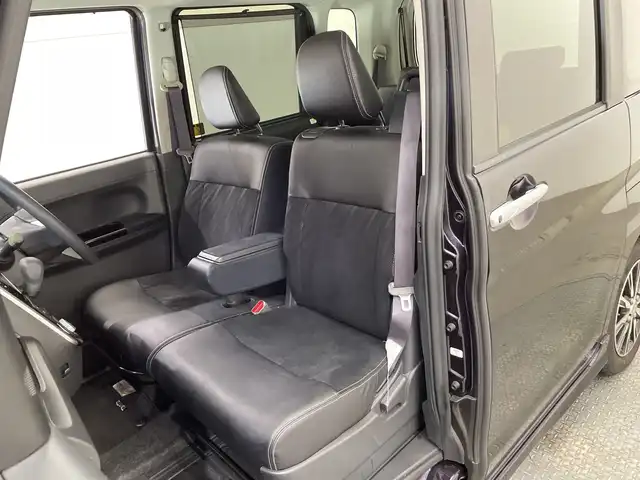 ダイハツ タント カスタム X SA 栃木県 2015(平27)年 4.2万km ナイトシャドーパープルクリスタルM ワンオーナー/禁煙車/純正ナビ(NSZH-W65DB)/(フルセグTV・Bluetooth・CD・SD・HDMI)/バックカメラ/片側パワースライドドア/スマートアシスト/ ・衝突軽減システム/ ・後方コーナーセンサー/HIDヘッドライト/オートライト/ハーフレザーシート/スマートキー/スペアキー/アイドリングストップ/フォグランプ/ドアバイザー/取扱説明書/保証書