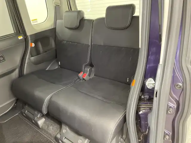 ダイハツ タント カスタム X SA 栃木県 2015(平27)年 4.2万km ナイトシャドーパープルクリスタルM ワンオーナー/禁煙車/純正ナビ(NSZH-W65DB)/(フルセグTV・Bluetooth・CD・SD・HDMI)/バックカメラ/片側パワースライドドア/スマートアシスト/ ・衝突軽減システム/ ・後方コーナーセンサー/HIDヘッドライト/オートライト/ハーフレザーシート/スマートキー/スペアキー/アイドリングストップ/フォグランプ/ドアバイザー/取扱説明書/保証書