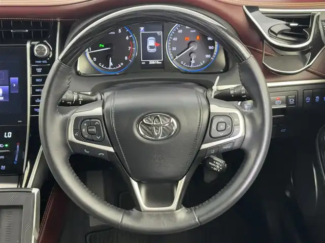 トヨタ ハリアー プログレス メタル&レザーP 愛知県 2018(平30)年 2.1万km ホワイトパールクリスタルシャイン トヨタセーフティセンス/パノラマルーフ/モデリスタエアロ/　・フロント/　・サイド/　・リアスタイリングキット/　・フロントグリル/　・バックドアスポイラー/純正9インチナビ/（Bluetooth/フルセグTV/CD/DVD/SD）/JBLプレミアムサウンド/全方位カメラ/ドラレコ/ETC/本革巻きステアリング/パワーシート/メモリシート/本革シート/シートヒーター/シートクーラー/電動リアゲード/純正LEDライト/純正18インチAW/純正フロアマット