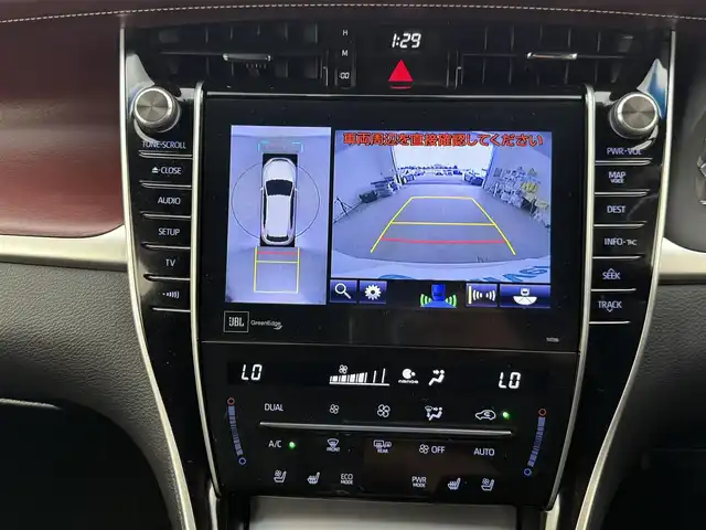トヨタ ハリアー プログレス メタル&レザーP 愛知県 2018(平30)年 2.1万km ホワイトパールクリスタルシャイン トヨタセーフティセンス/パノラマルーフ/モデリスタエアロ/　・フロント/　・サイド/　・リアスタイリングキット/　・フロントグリル/　・バックドアスポイラー/純正9インチナビ/（Bluetooth/フルセグTV/CD/DVD/SD）/JBLプレミアムサウンド/全方位カメラ/ドラレコ/ETC/本革巻きステアリング/パワーシート/メモリシート/本革シート/シートヒーター/シートクーラー/電動リアゲード/純正LEDライト/純正18インチAW/純正フロアマット